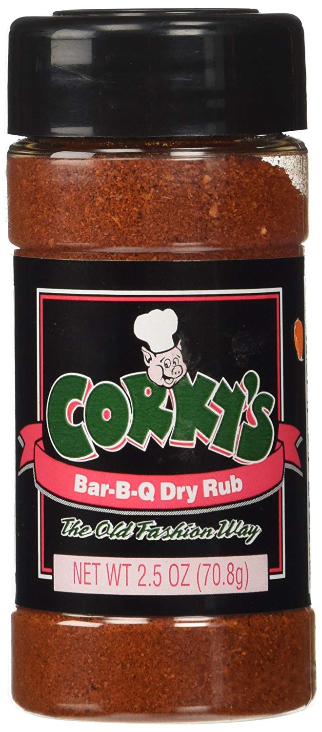 Corky's Bar-B-Q Dry Rub: Barbecue Seasoning The Old Fashion Way (2.5 oz.)